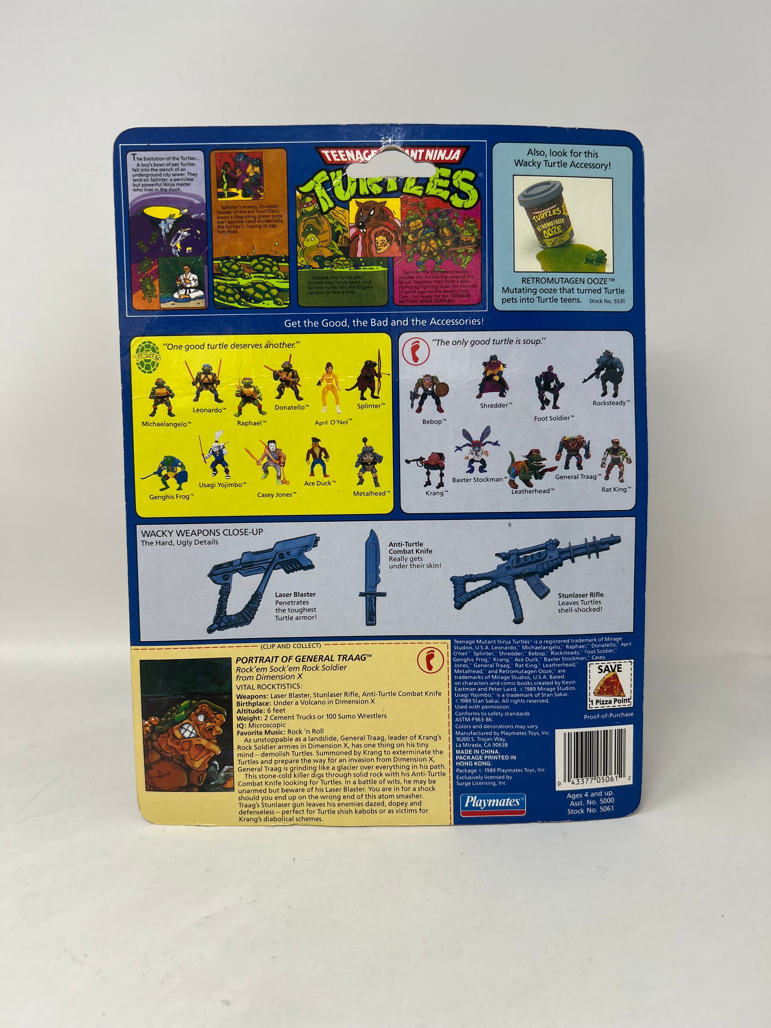 Teenage Mutant Ninja Turtles (TMNT): General Traag | Kerbobble Toys